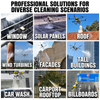 New Industrial Solar Panel Cleaning UAV Drone with Smart Cleaning Route High Pressure Water Spray Aluminum Alloy Joyance Brand